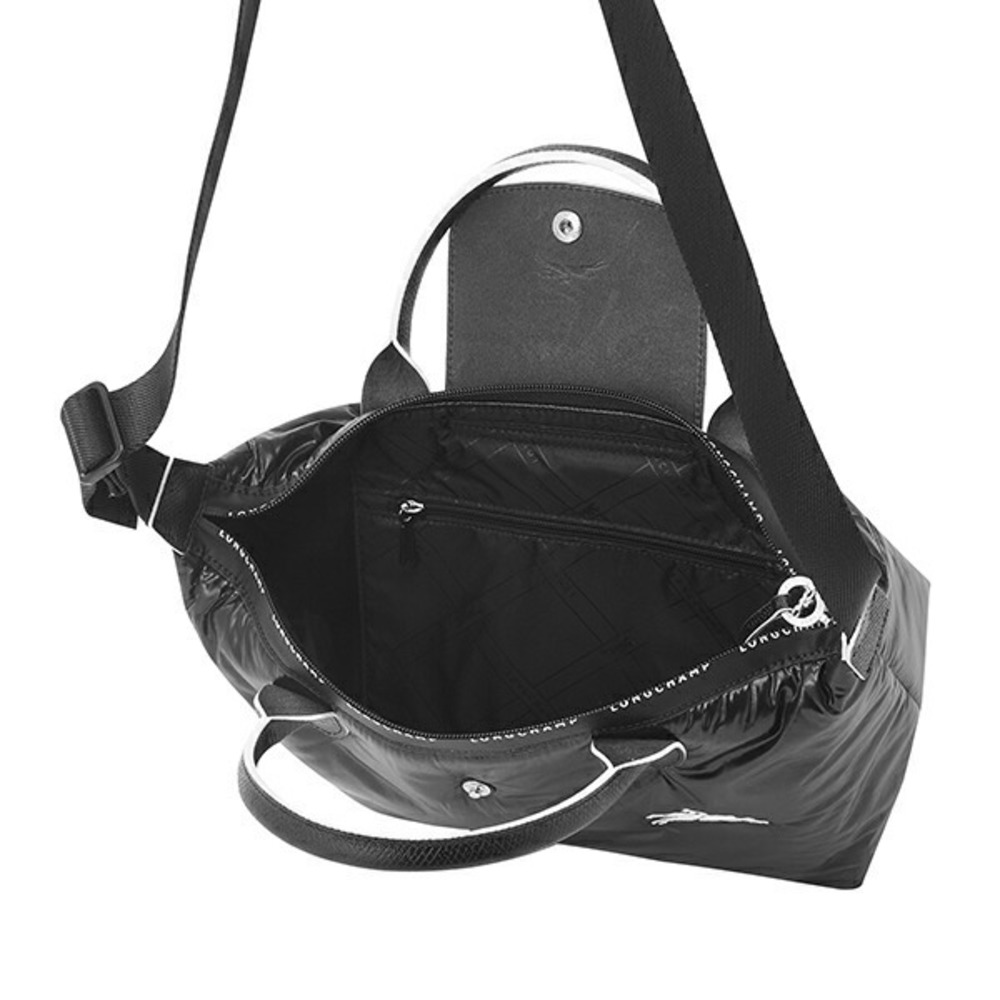 Longchamp Le Pliage Alpen TOP-HANDLE S Handbag Black - Picture 5 of 9